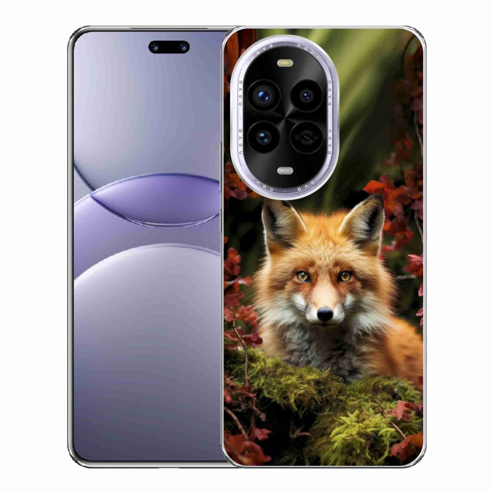 mmCase gél tok a Huawei Nova 13 Pro 5G-hez – róka az erdőben