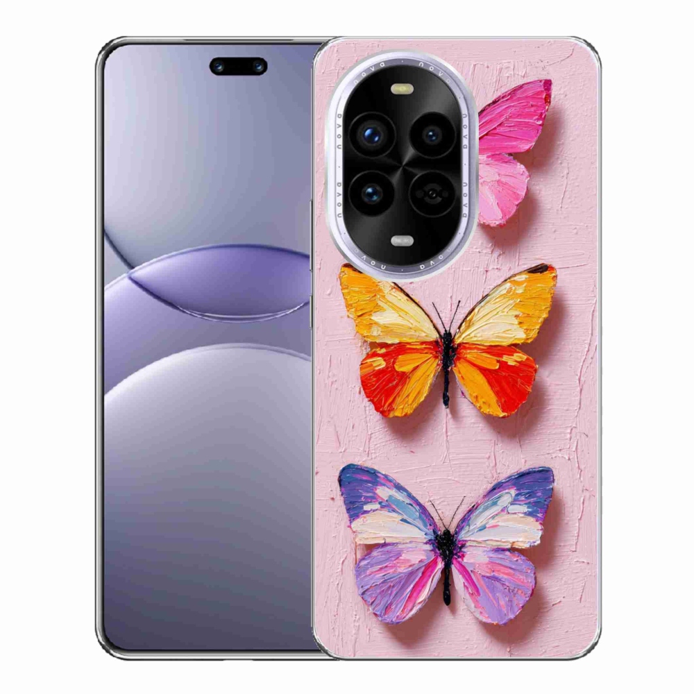 Gél borítás mmCase a Huawei Nova 13 Pro 5G-n - pillangó trió