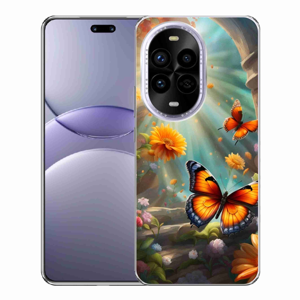Gél borítás mmCase a Huawei Nova 13 Pro 5G-n - pillangókert 2