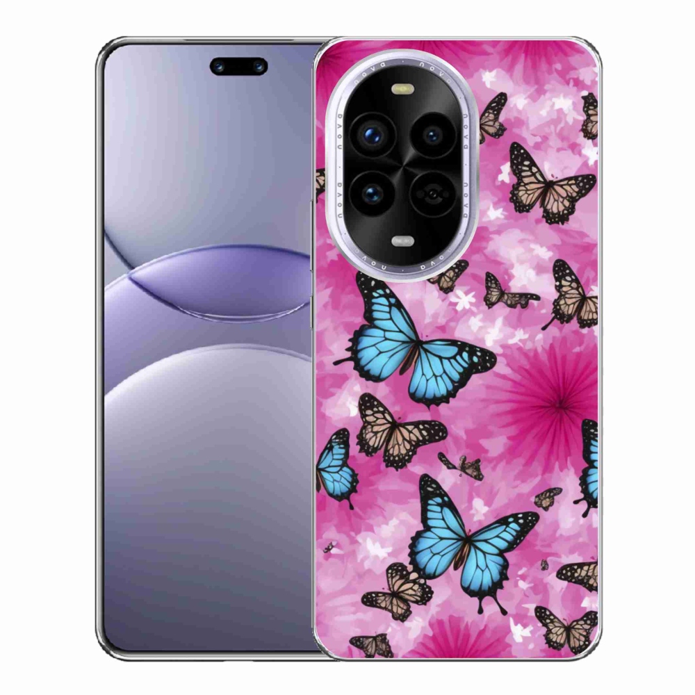 Gél borítás mmCase a Huawei Nova 13 Pro 5G-n - pillangókert