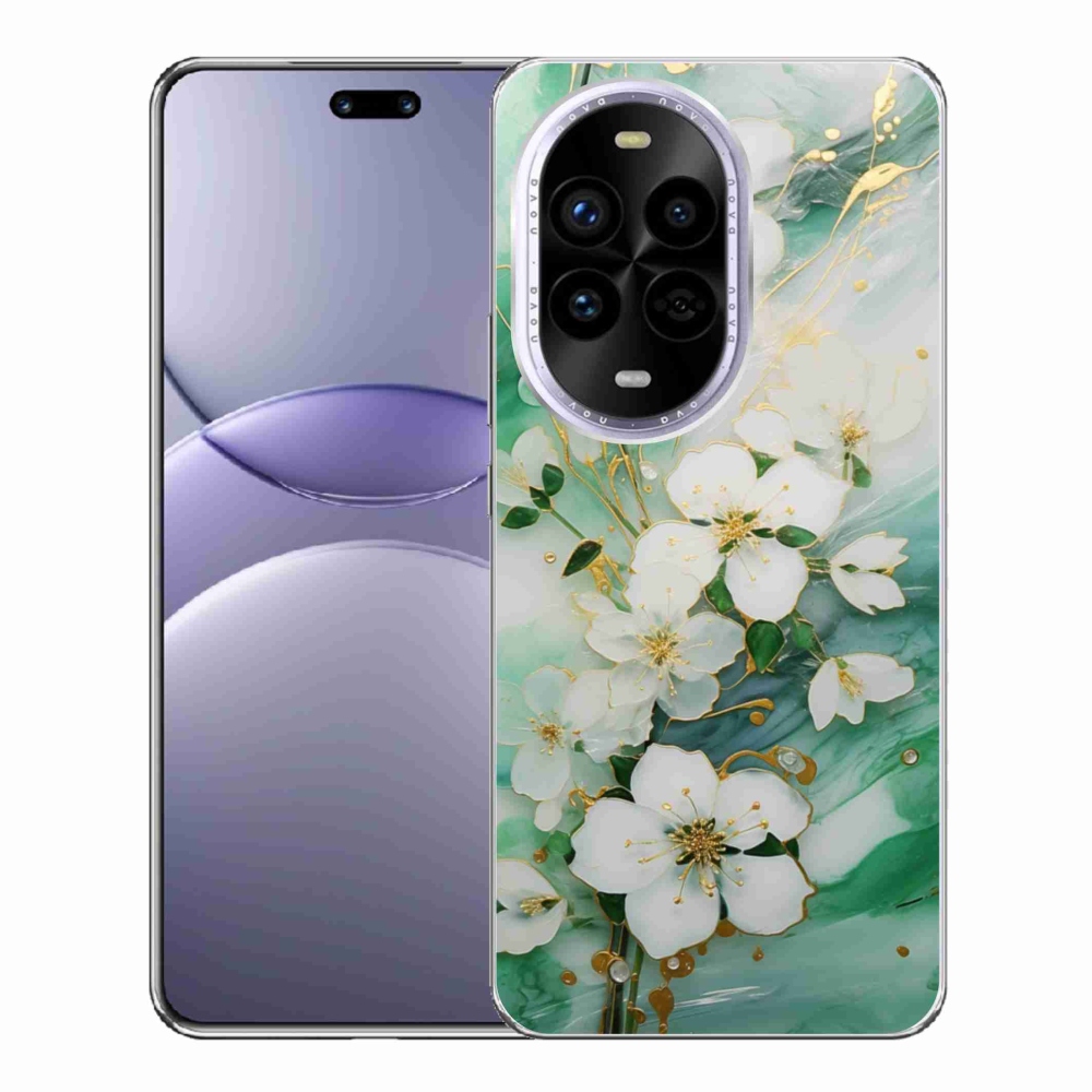 Gél borítás mmCase a Huawei Nova 13 Pro 5G-n - gyengéd virágok
