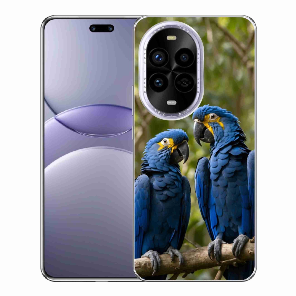 Gél borítás mmCase a Huawei Nova 13 Pro 5G-n - papagáj duó