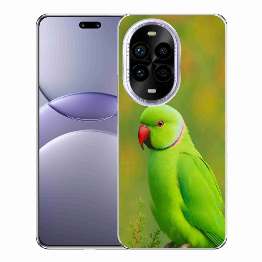 Gél borítás mmCase a Huawei Nova 13 Pro 5G készülékhez - papagáj alexander 2