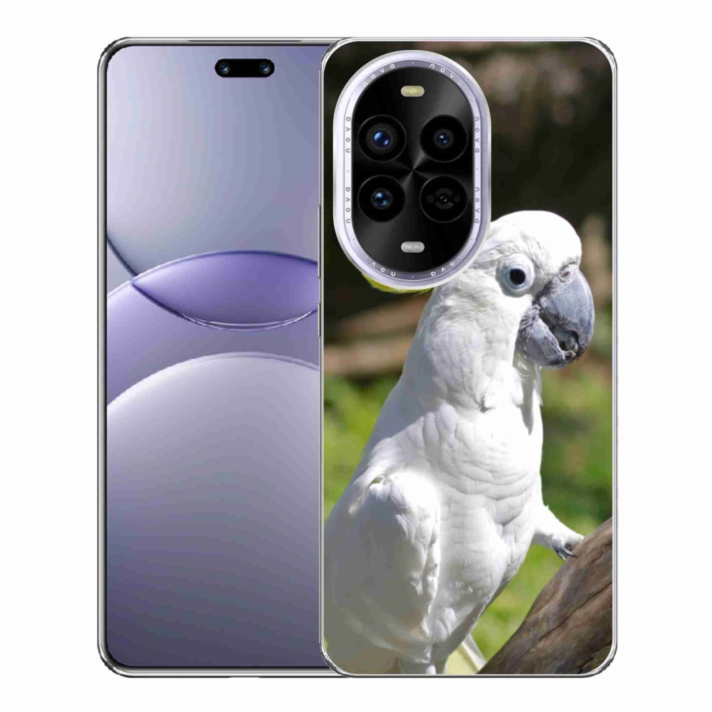 Gél borítás mmCase a Huawei Nova 13 Pro 5G készülékhez - papagáj kakadu 2