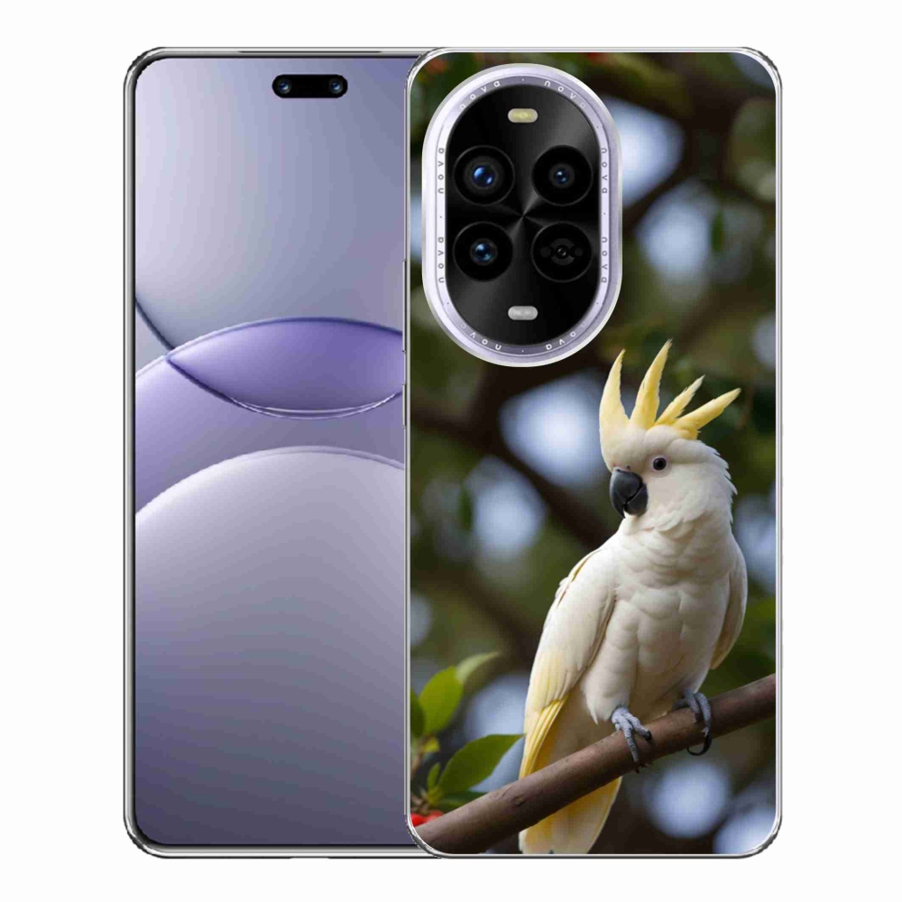 Gél borítás mmCase a Huawei Nova 13 Pro 5G készülékhez - papagáj kakadu 3
