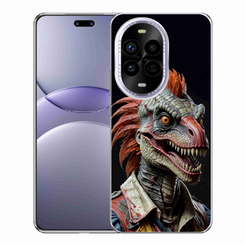 mmCase gél tok a Huawei Nova 13 Pro 5G-hez – punk dinoszaurusz