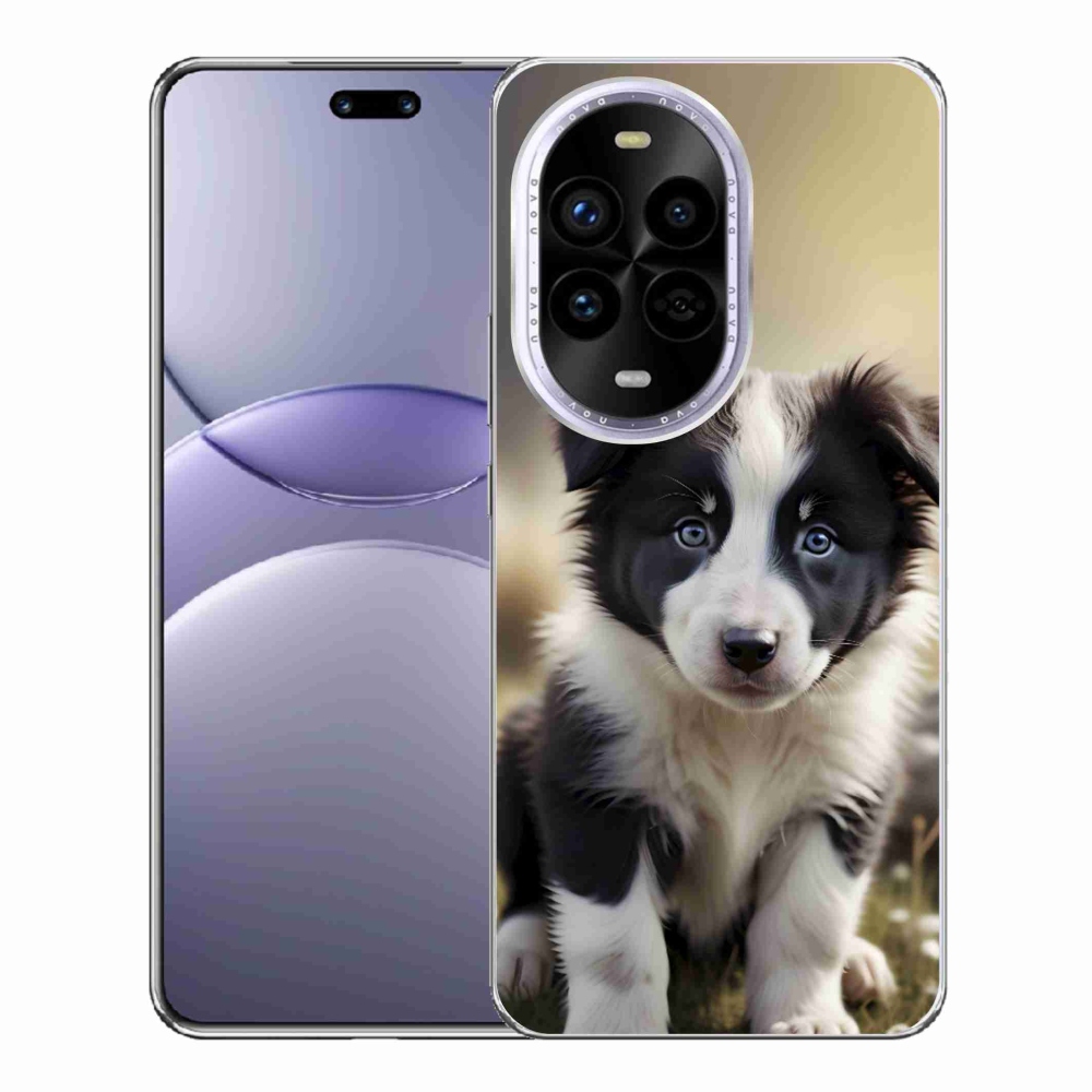 Gél borító mmCase a Huawei Nova 13 Pro 5G számára - aranyos border collie