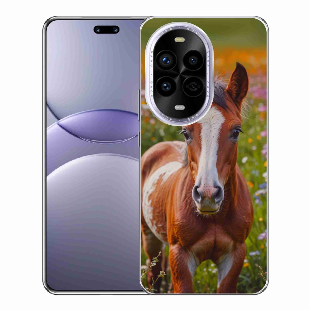 Gél borítás mmCase a Huawei Nova 13 Pro 5G-n - aranyos csikó