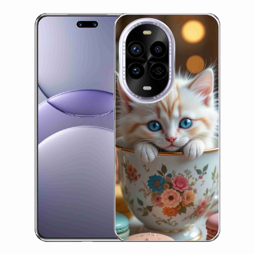 Gél borító mmCase a Huawei Nova 13 Pro 5G-n - aranyos cica 6