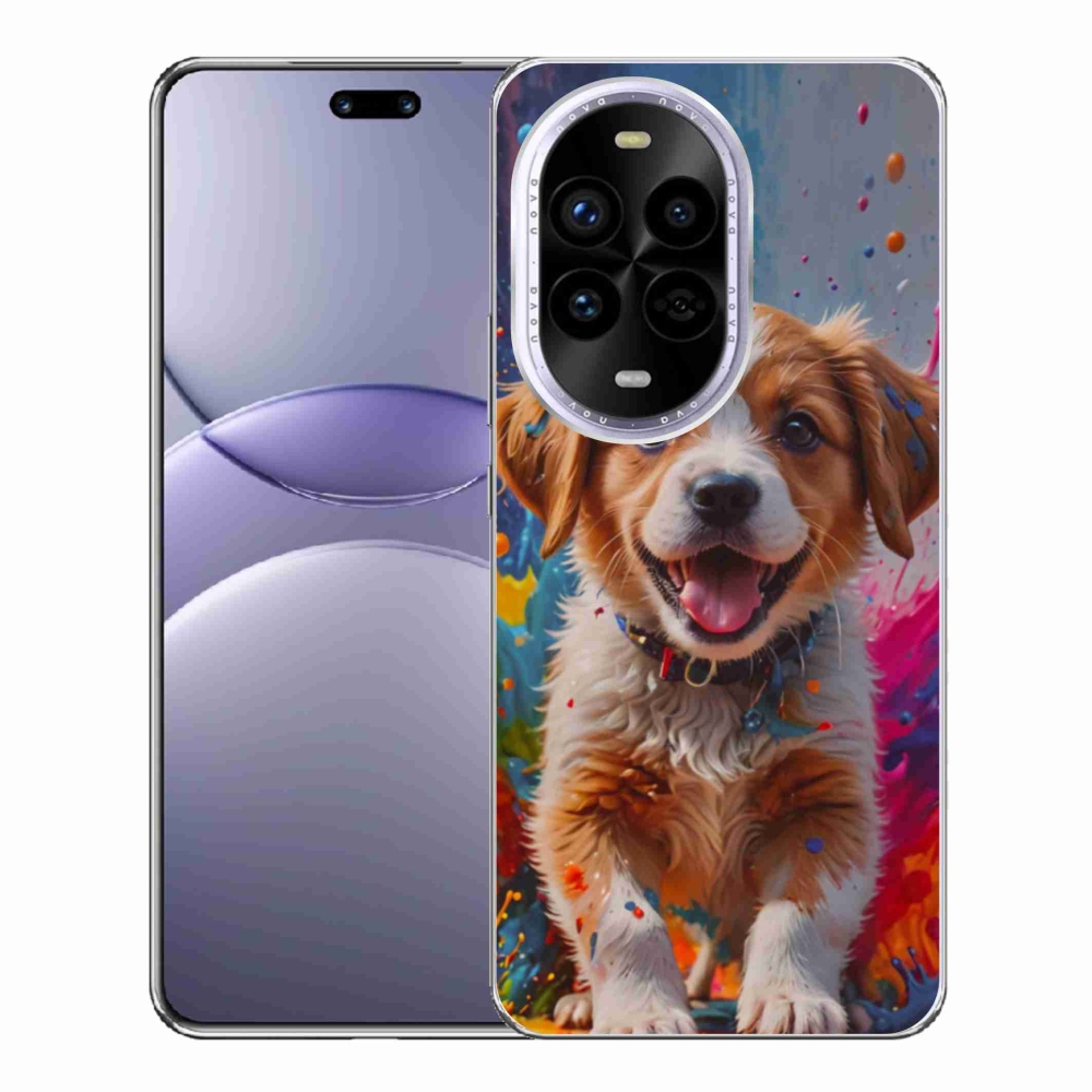 Gél borítás mmCase a Huawei Nova 13 Pro 5G-n - aranyos kiskutya 3