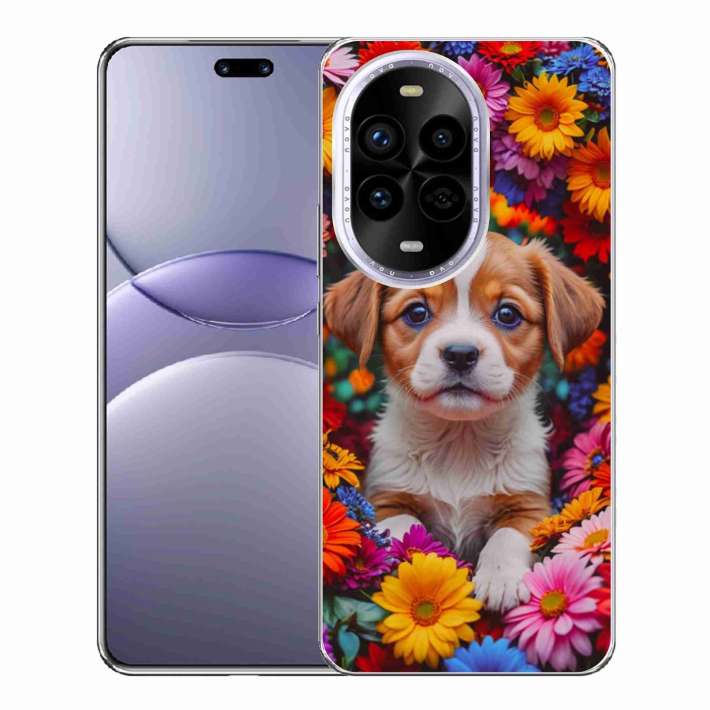 Gél borítás mmCase a Huawei Nova 13 Pro 5G-n - aranyos kiskutya
