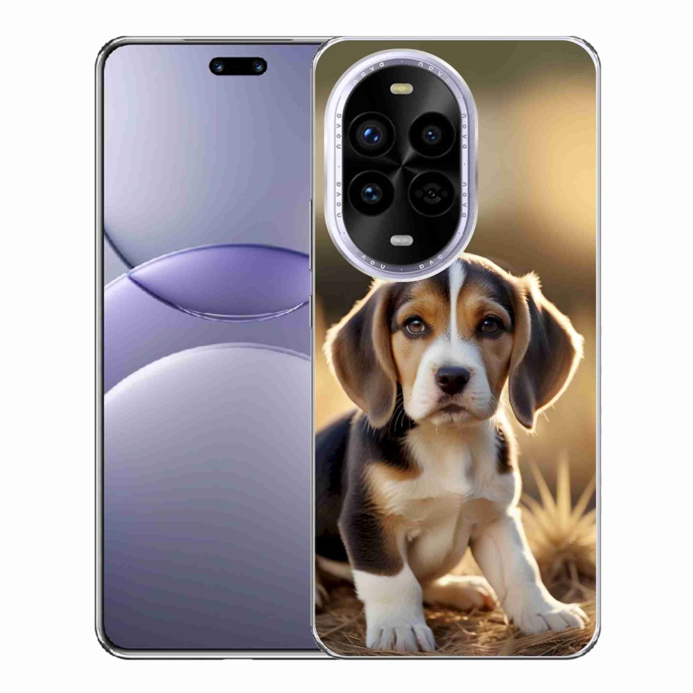 Gél borítás mmCase a Huawei Nova 13 Pro 5G számára - aranyos bézs színű