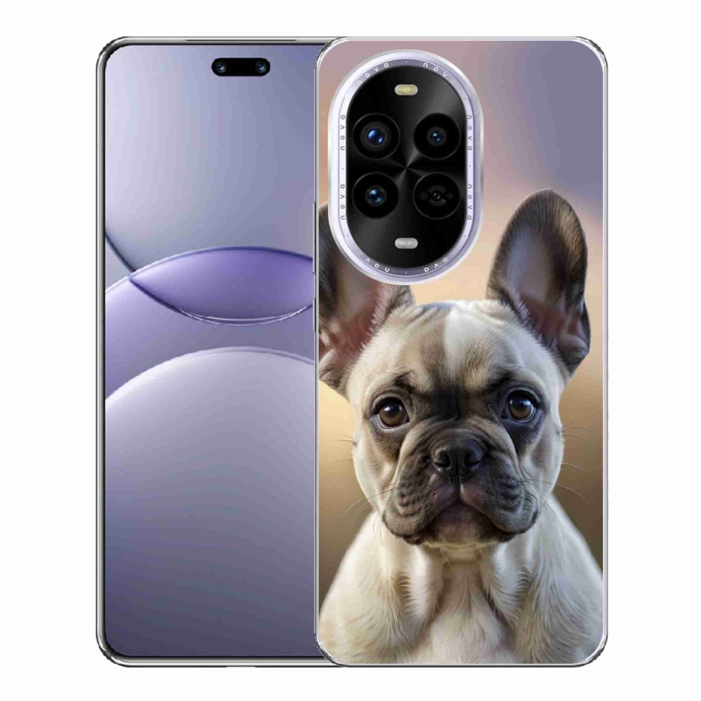 Gél borítás mmCase a Huawei Nova 13 Pro 5G számára - aranyos francia bulldog