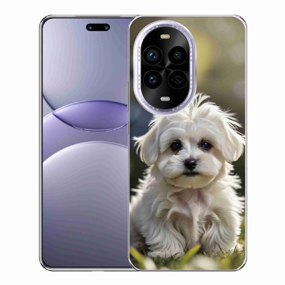 mmCase gél tok a Huawei Nova 13 Pro 5G-hez – aranyos máltai kutyus