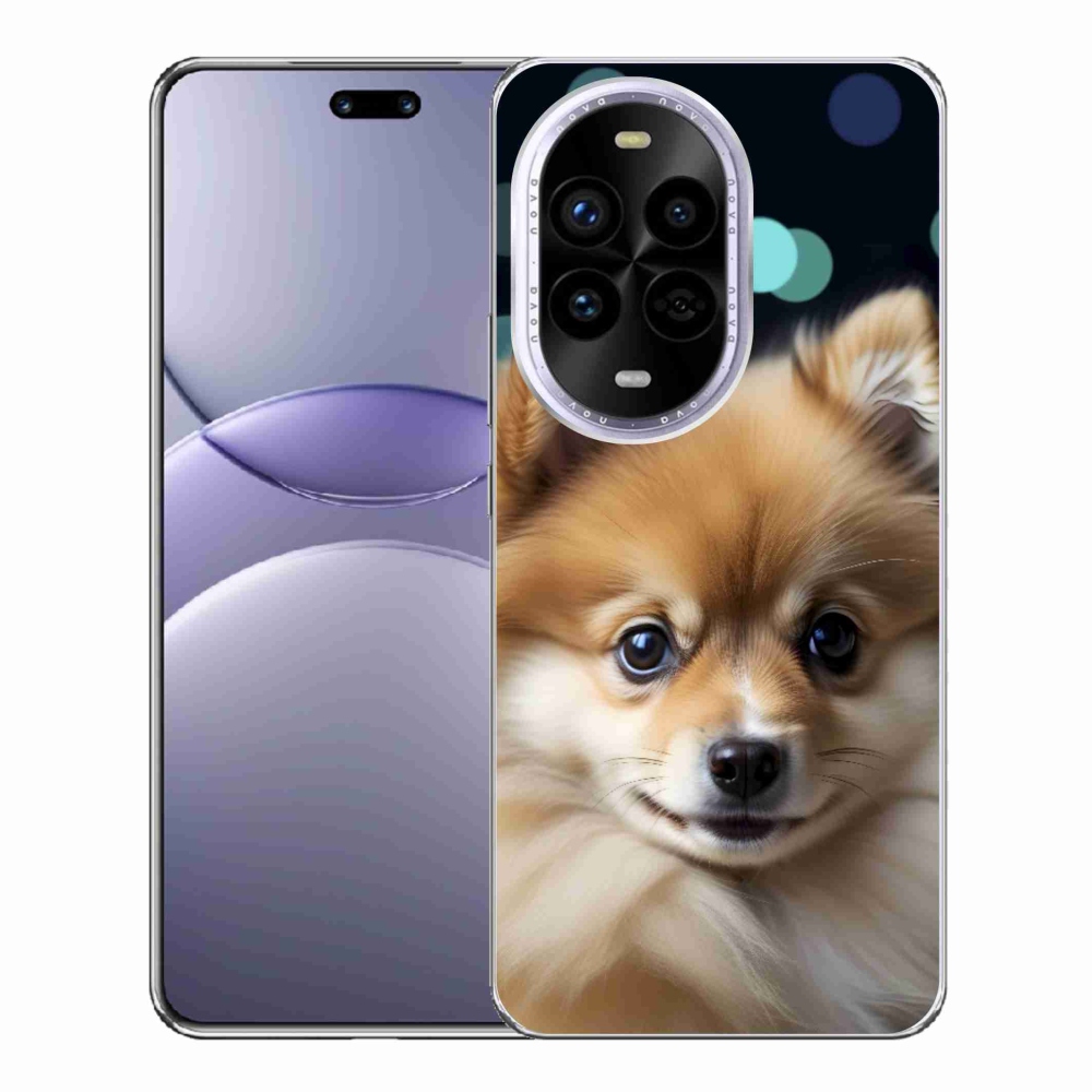 Gél borítás mmCase a Huawei Nova 13 Pro 5G-hez - aranyos pomerániai kutya