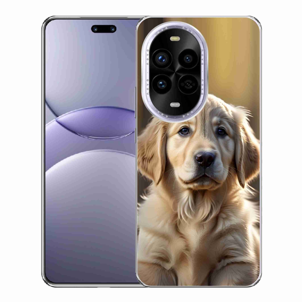 Gél borítás mmCase a Huawei Nova 13 Pro 5G számára - aranyos arany retriever