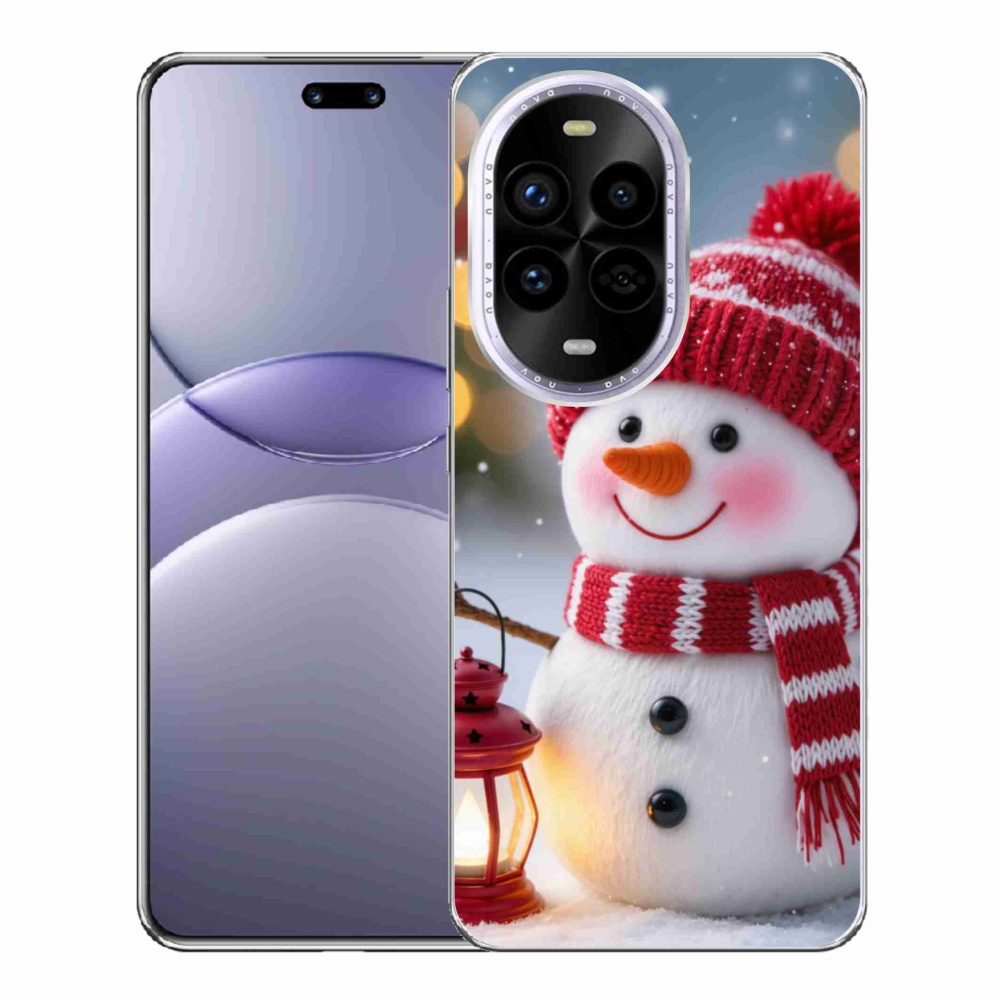 Gél borítás mmCase a Huawei Nova 13 Pro 5G-hez - hóember 2