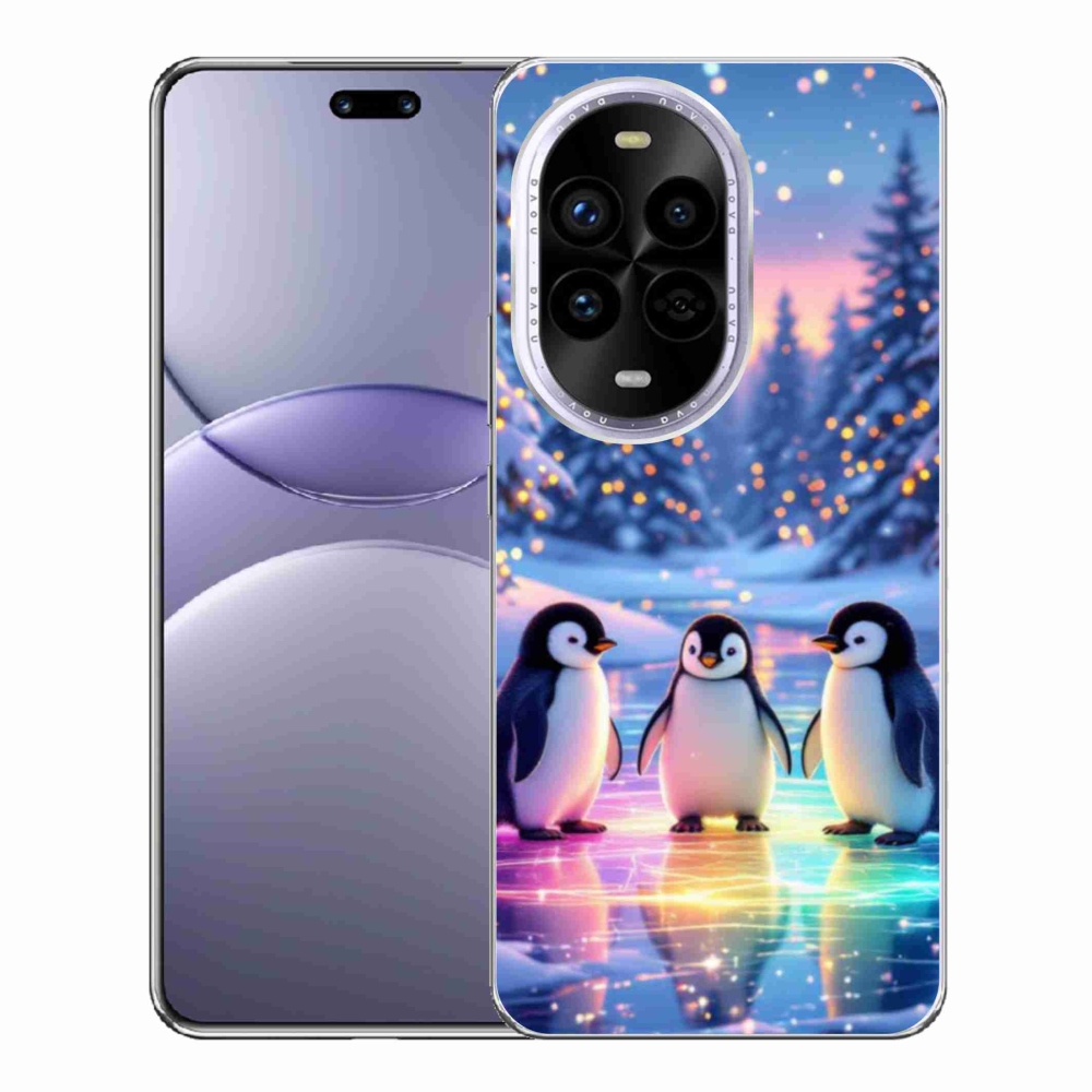 Gél borítás mmCase a Huawei Nova 13 Pro 5G-n - pingvinek