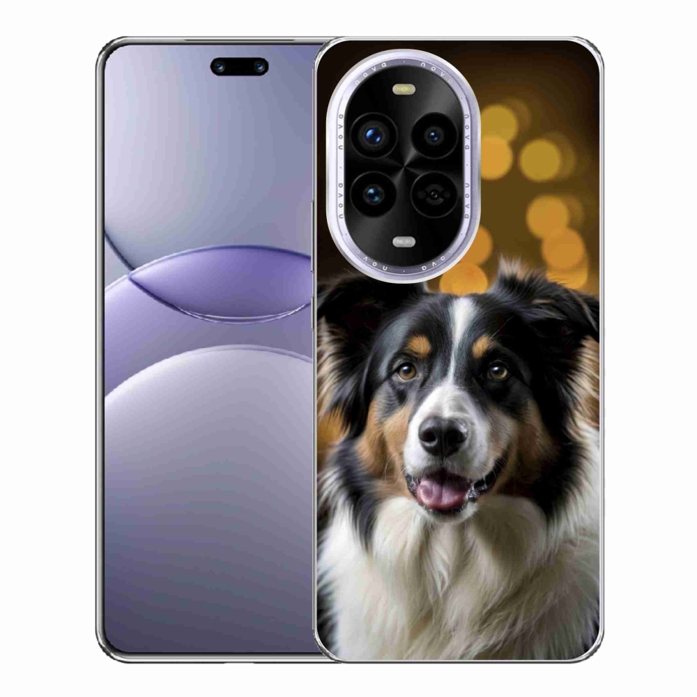 Gél borítás mmCase a Huawei Nova 13 Pro 5G-n - mosolygó ausztrál juhászkutya