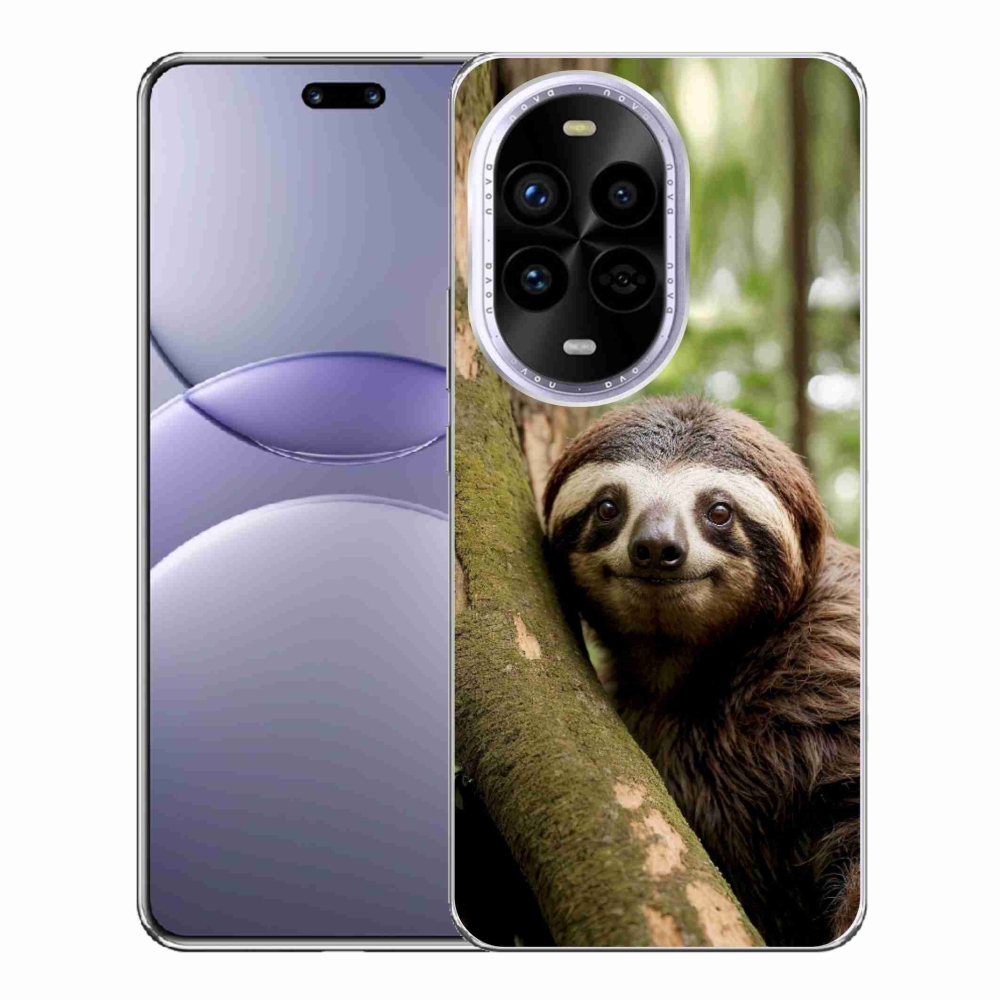 mmCase gél tok a Huawei Nova 13 Pro 5G-hez – mosolygós lajhár