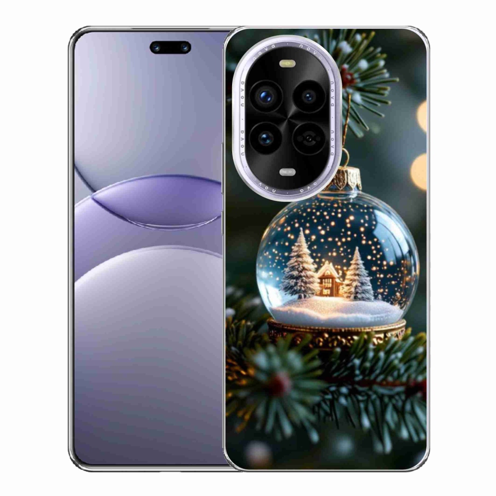 Gél borítás mmCase a Huawei Nova 13 Pro 5G-hez - karácsonyi golyók 2