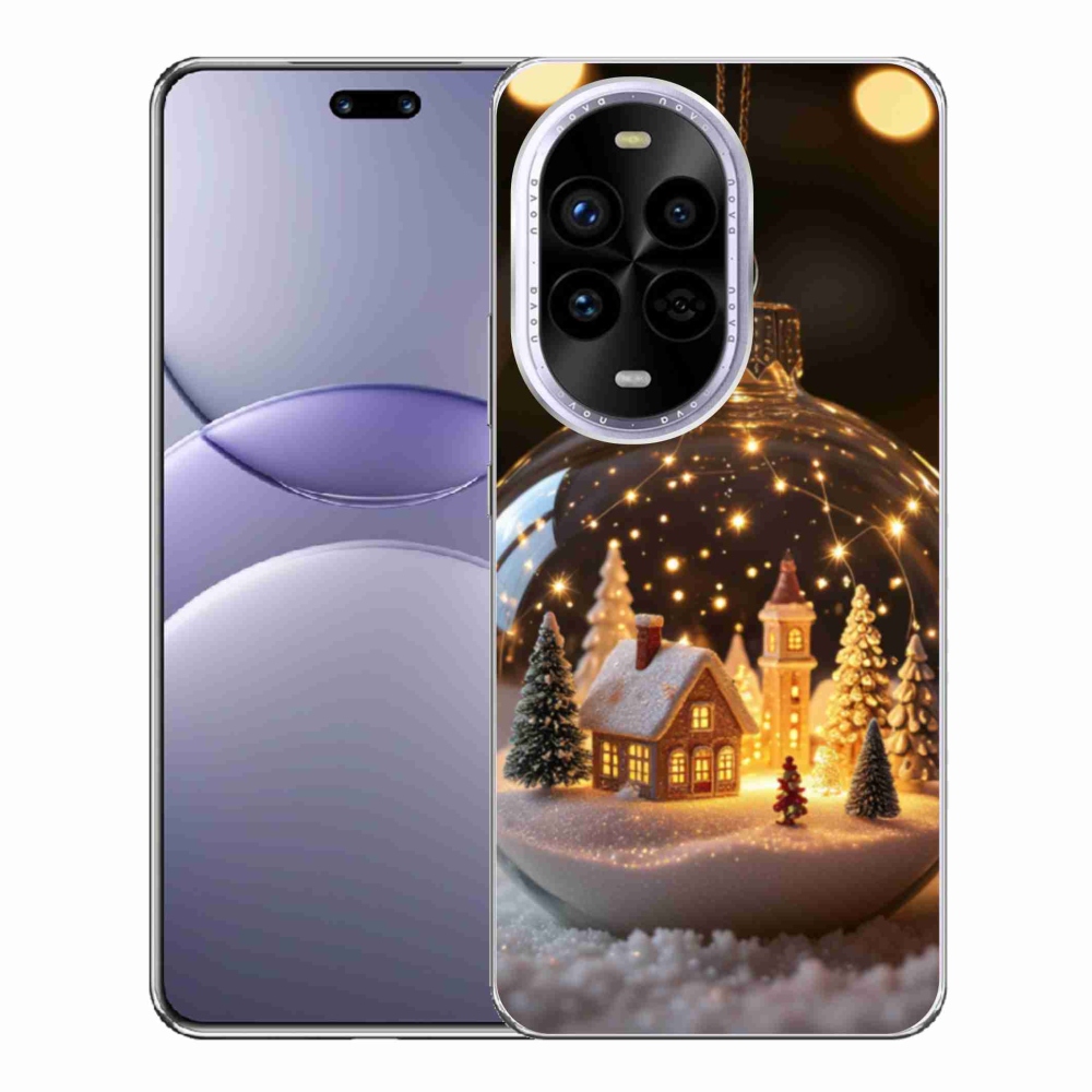 Gél borítás mmCase a Huawei Nova 13 Pro 5G-hez - Karácsonyi gömb 3