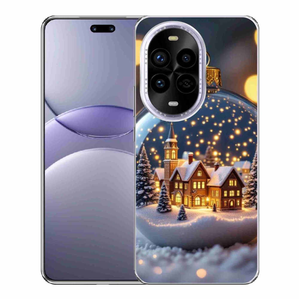 Gél borítás mmCase a Huawei Nova 13 Pro 5G számára - karácsonyi golyók 4