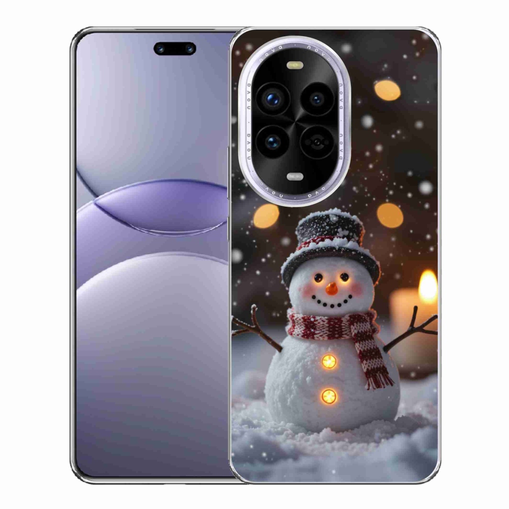 Gél borítás mmCase a Huawei Nova 13 Pro 5G-n - boldog hóember