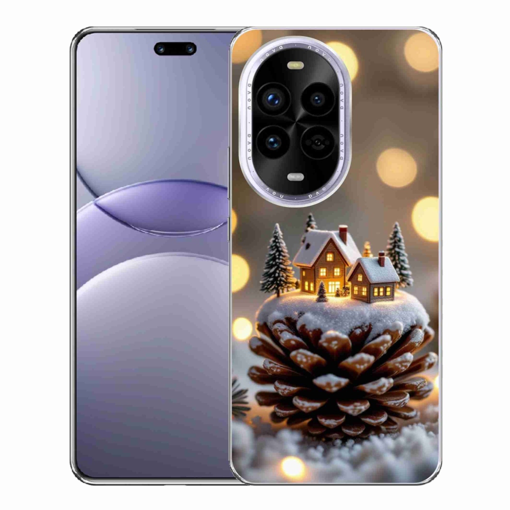 Gél borítás mmCase a Huawei Nova 13 Pro 5G-n - téli falu