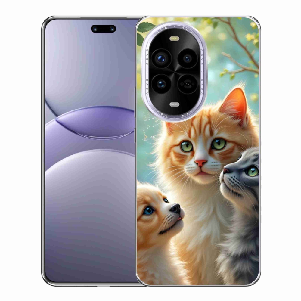 Gél borítás mmCase a Huawei Nova 13 Pro 5G - állati barátság 2