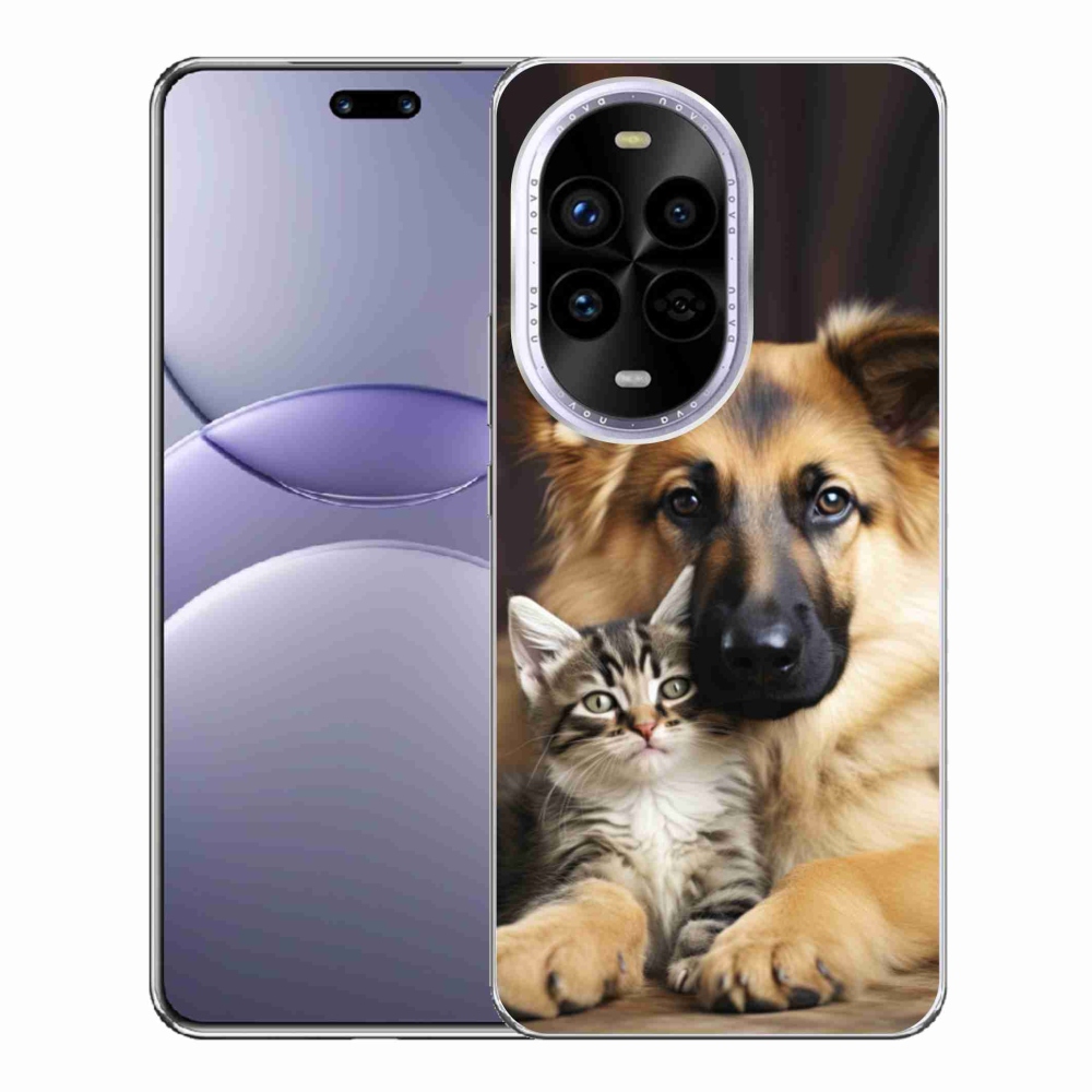 Gél borítás mmCase a Huawei Nova 13 Pro 5G számára - állatbarátság