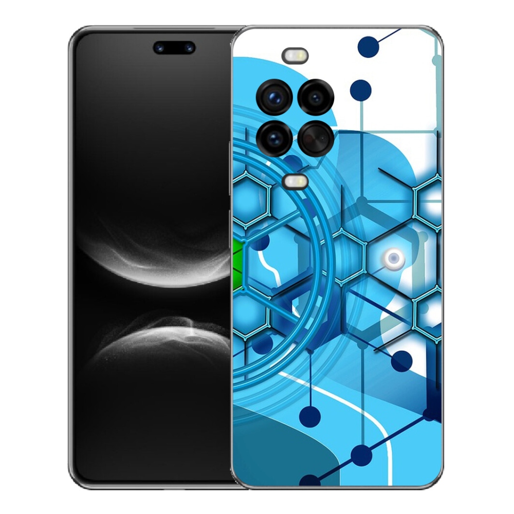 mmCase gél tok a Huawei Nova 14 Pro-hoz – absztrakt minta 2