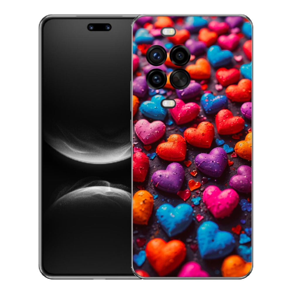 mmCase géltok a Huawei Nova 14 Pro-hoz – színes szívek