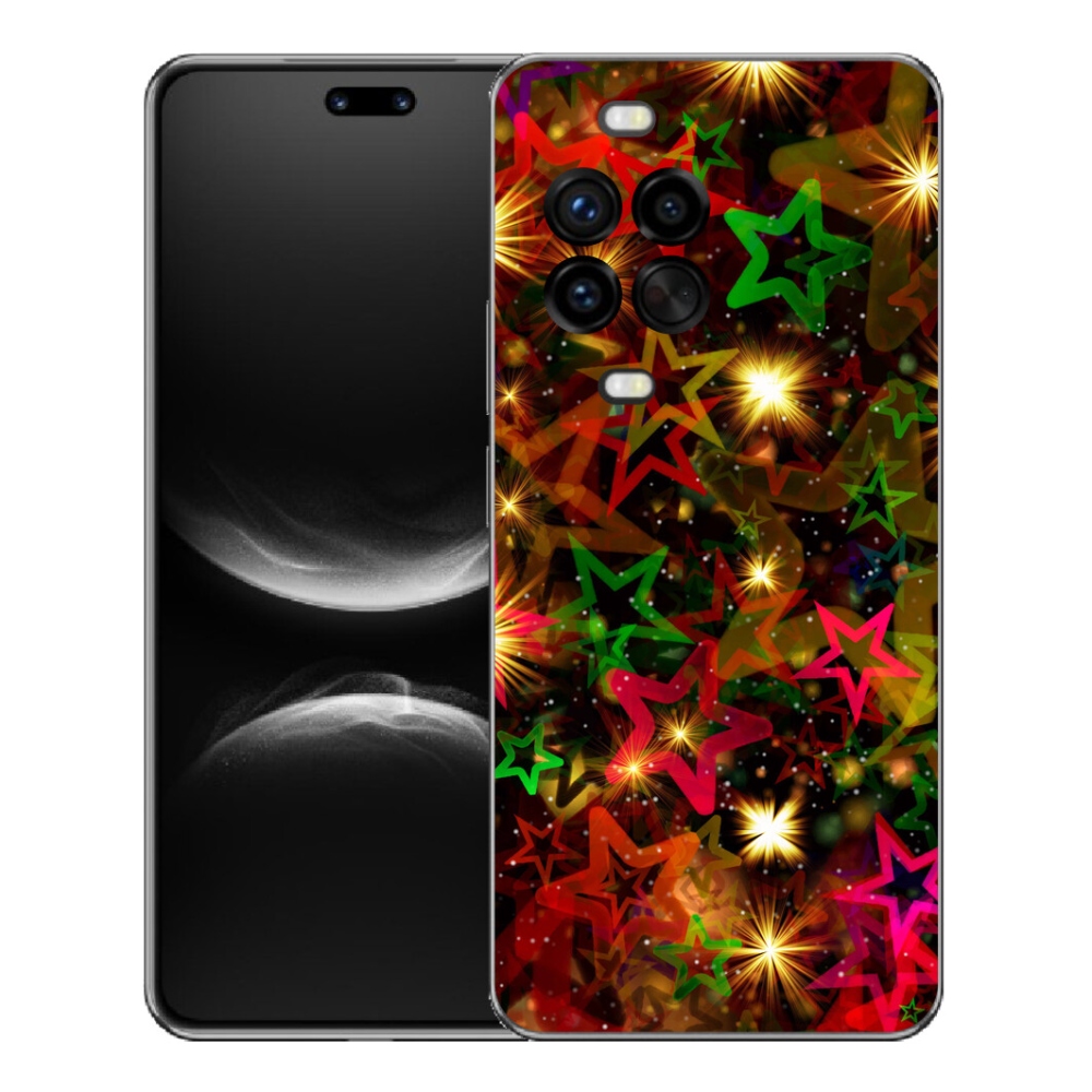 mmCase gélhuzat a Huawei Nova 14 Pro-hoz – színes csillagok
