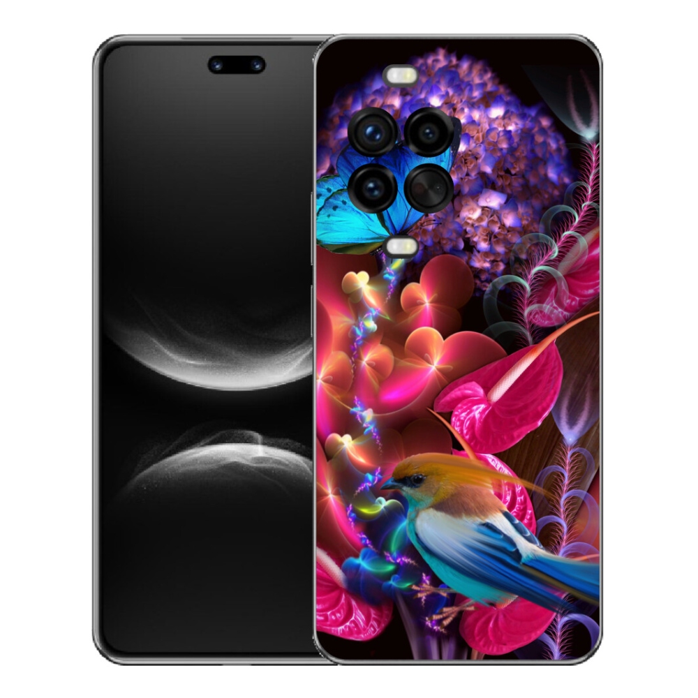 mmCase géltok a Huawei Nova 14 Pro-hoz – színes virágok
