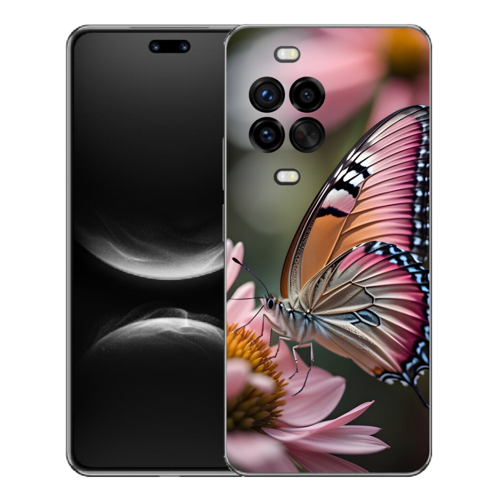 mmCase géltok a Huawei Nova 14 Pro-hoz – színes pillangó