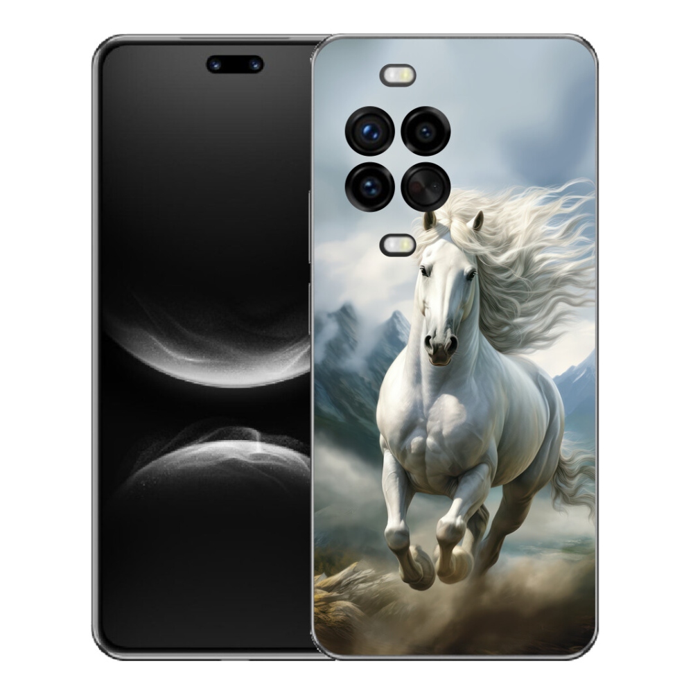 mmCase géltok a Huawei Nova 14 Pro-hoz – Futó fehér ló 3