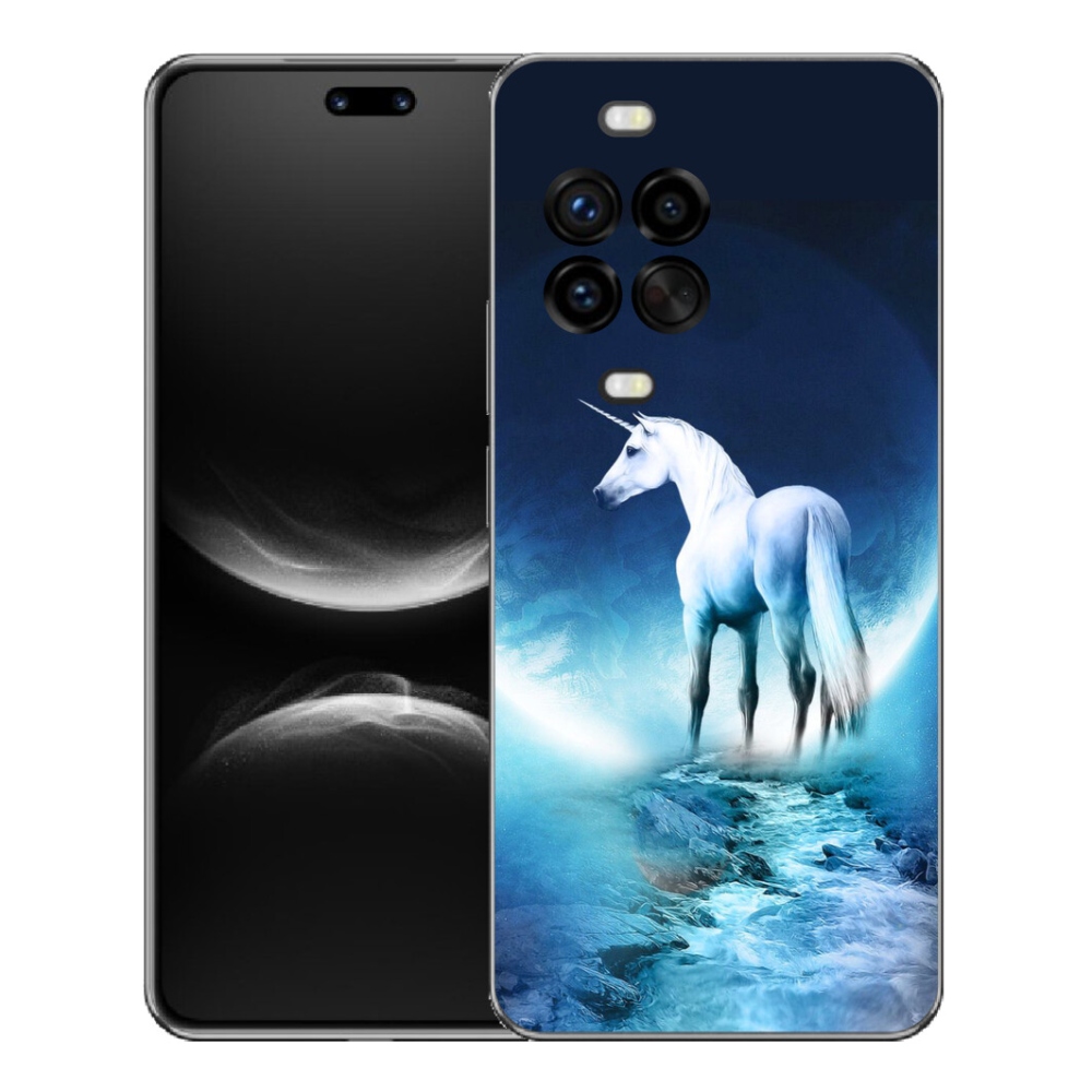 mmCase géltok a Huawei Nova 14 Pro-hoz – fehér egyszarvú