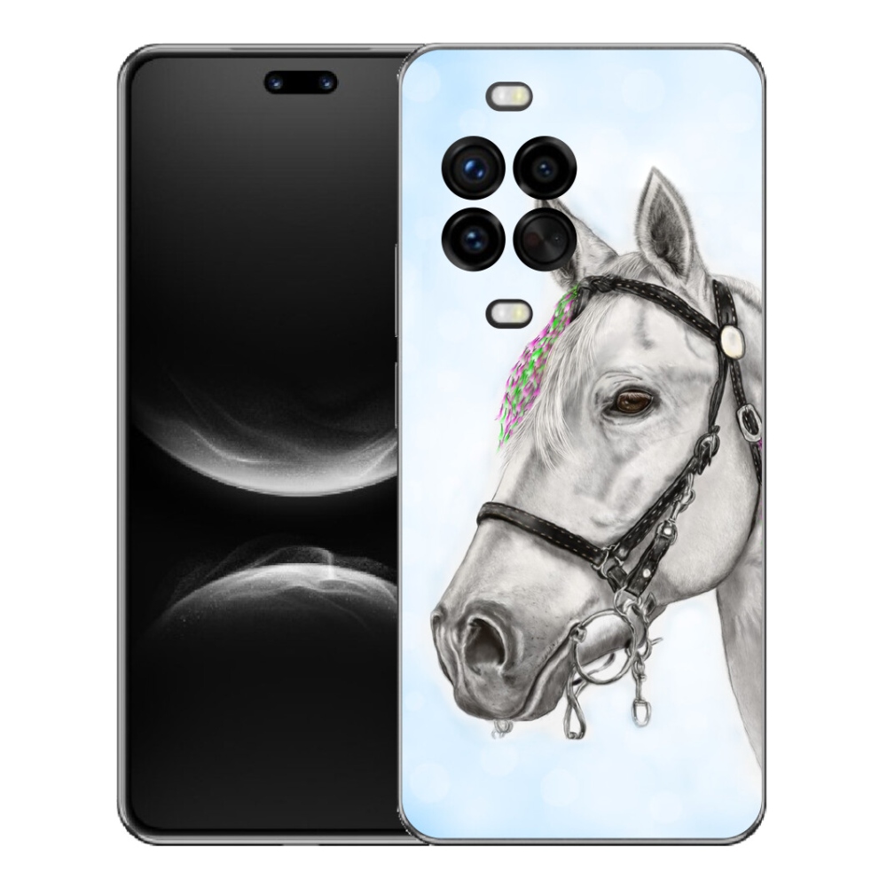 mmCase gél tok a Huawei Nova 14 Pro-hoz – fehér ló 1