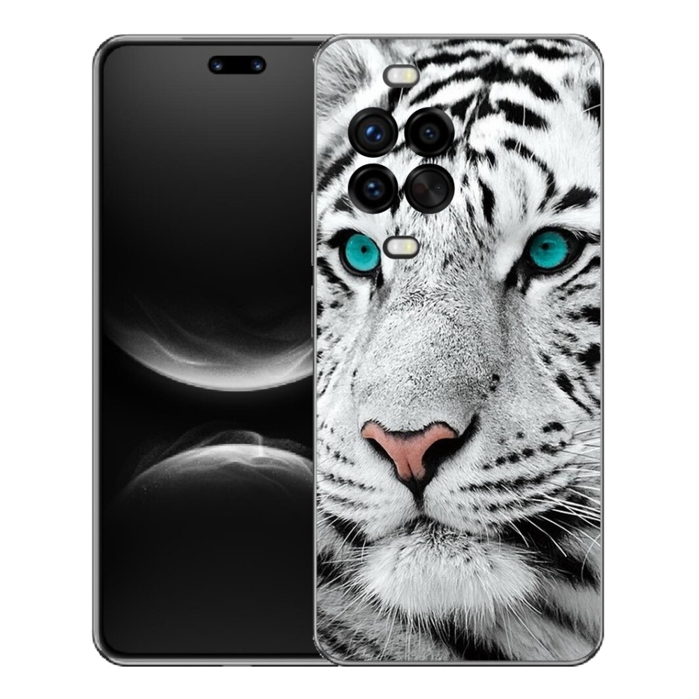 mmCase géltok a Huawei Nova 14 Pro-hoz – fehér tigris