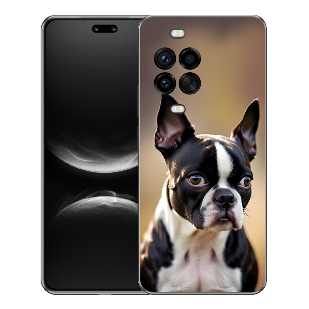 mmCase gél tok a Huawei Nova 14 Pro-hoz – bostoni terrier