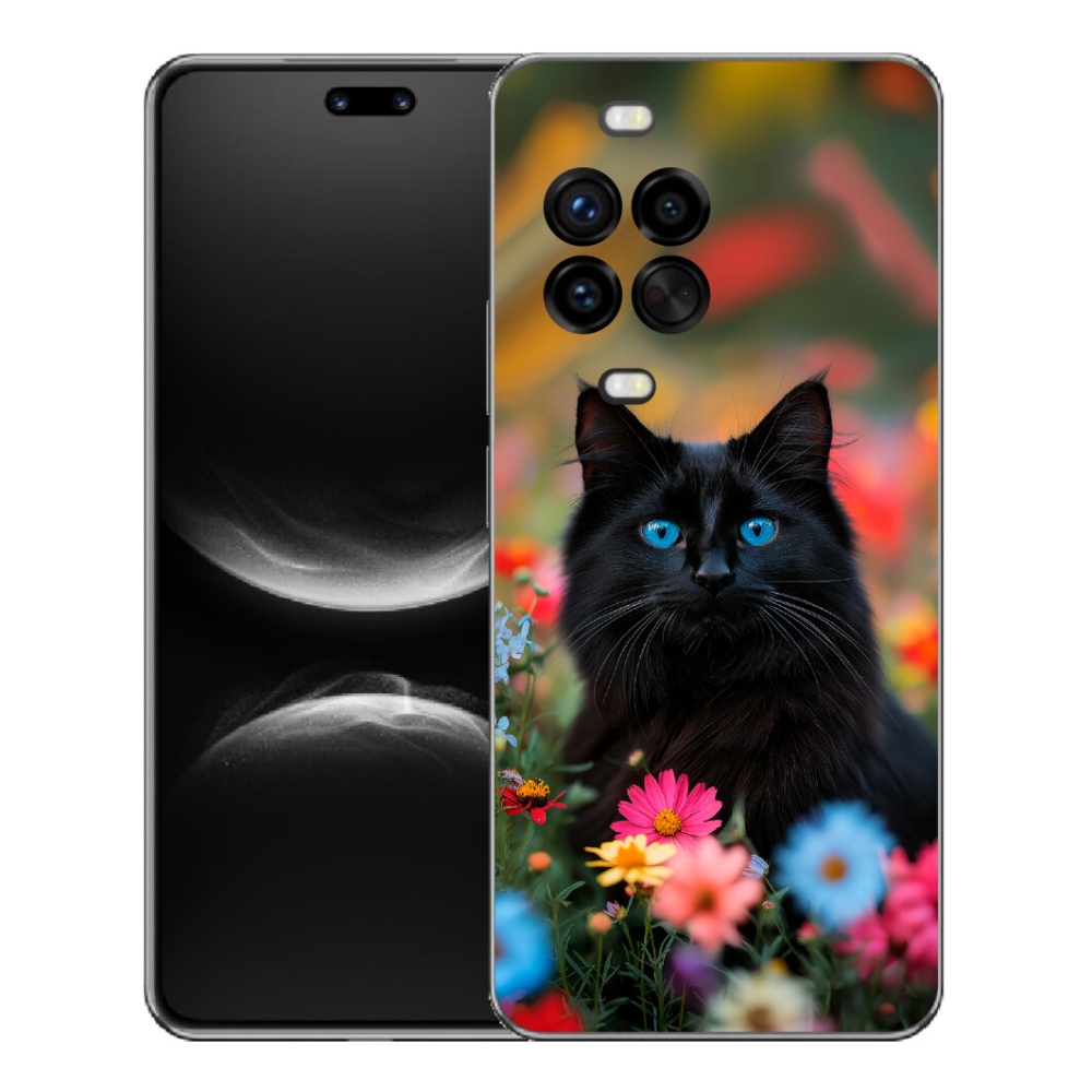 mmCase géltok a Huawei Nova 14 Pro-hoz – fekete cica 4