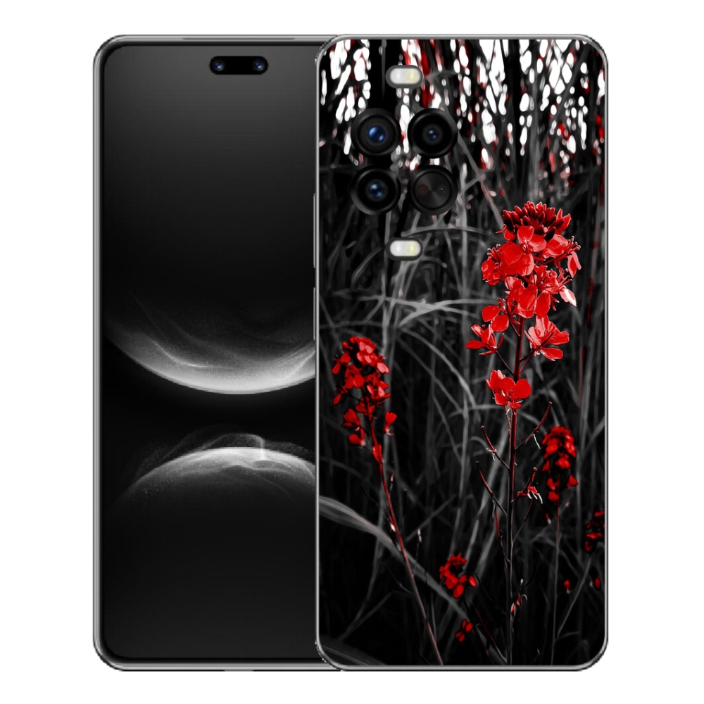mmCase géltok a Huawei Nova 14 Pro-hoz – vörös növény