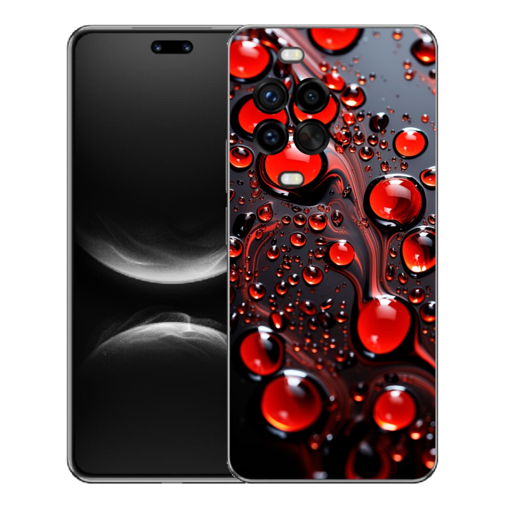 mmCase géltok a Huawei Nova 14 Pro-hoz – piros cseppek 2