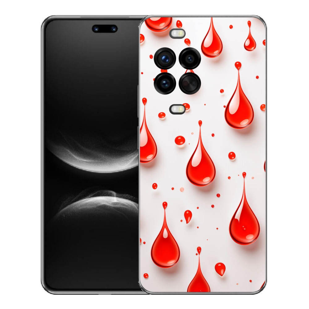 mmCase géltok a Huawei Nova 14 Pro-hoz – piros cseppek