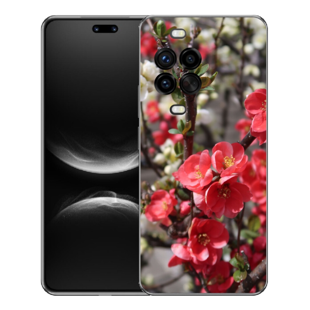 mmCase géltok a Huawei Nova 14 Pro-hoz – piros virágok