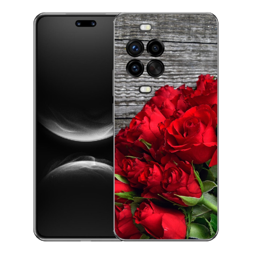 mmCase géltok a Huawei Nova 14 Pro-hoz – vörös rózsák