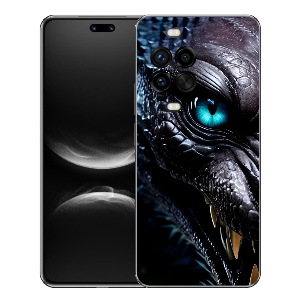 mmCase géltok a Huawei Nova 14 Pro-hoz – sárkányos mintázat