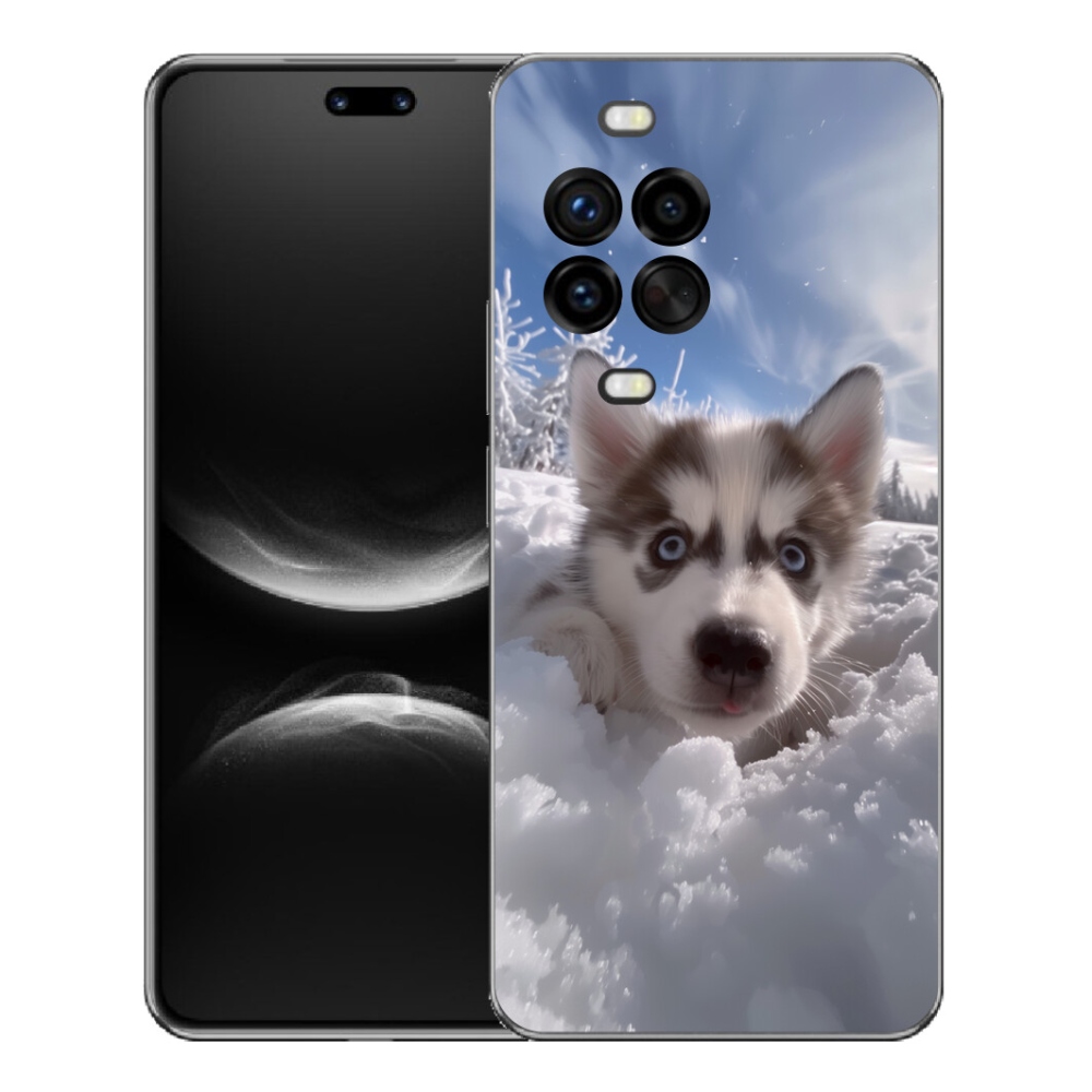mmCase géltok a Huawei Nova 14 Pro-hoz – husky a hóban