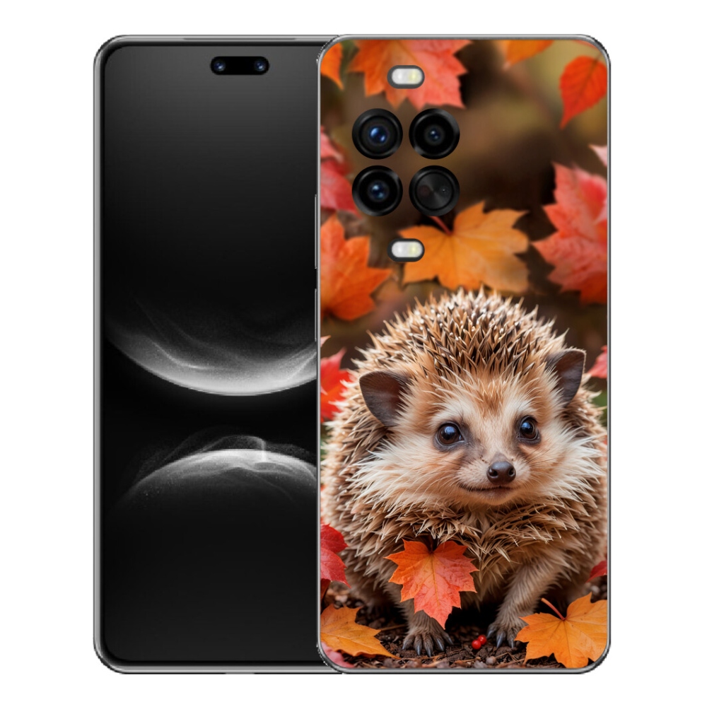 mmCase géltok a Huawei Nova 14 Pro-hoz – sün a levelek között